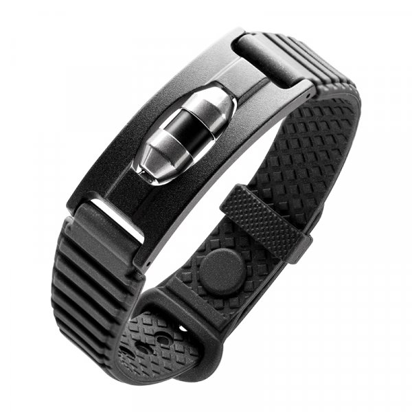 BandiVita Herren Energiearmband schwarz